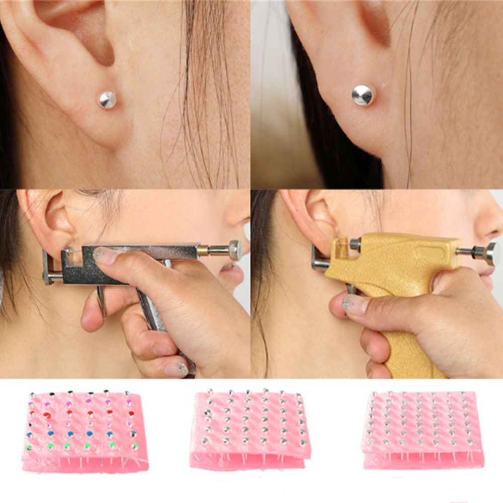 Body Jewelry Surgical Steel - ピアス,スチールピアス,ボディ,ピアス,ジュエリーキット,98または24個のセット。