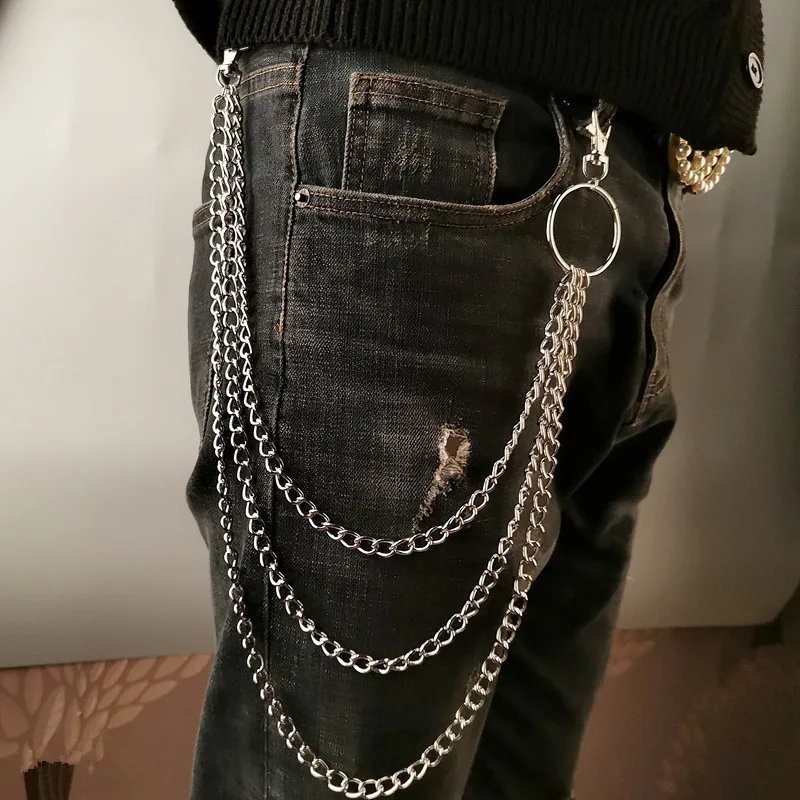 金属製ベルトチェーン、ヒップホップ、ロック、パンク風、フック - Body Jewelry Retainers のレビューと価格